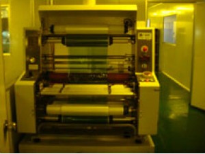 Dry film pressing machine